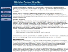 Tablet Screenshot of ministerconnection.net